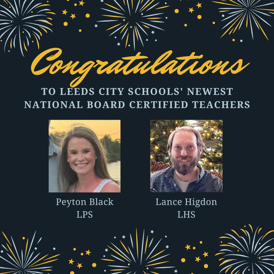  Black and Higdon now NBCT